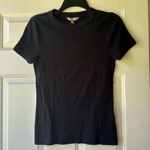 Banana Republic Short Sleeve Ribbed Top